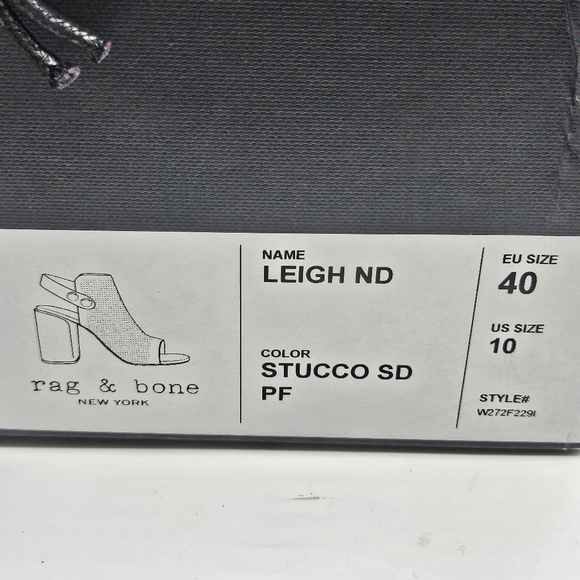 NWB Rag & Bone Leigh ND sandals size 40/10 - Picture 11 of 12
